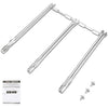 GFTIME 69787 46CM Burner Tube Replacement Part for Weber Spirit E-310 E-320 E-330 S-310 S-320 S-330 (2013 and Newer), Burner Spare Part for Weber Spirit Ⅰ & Ⅱ 300 Series (Up-Front Buttons)