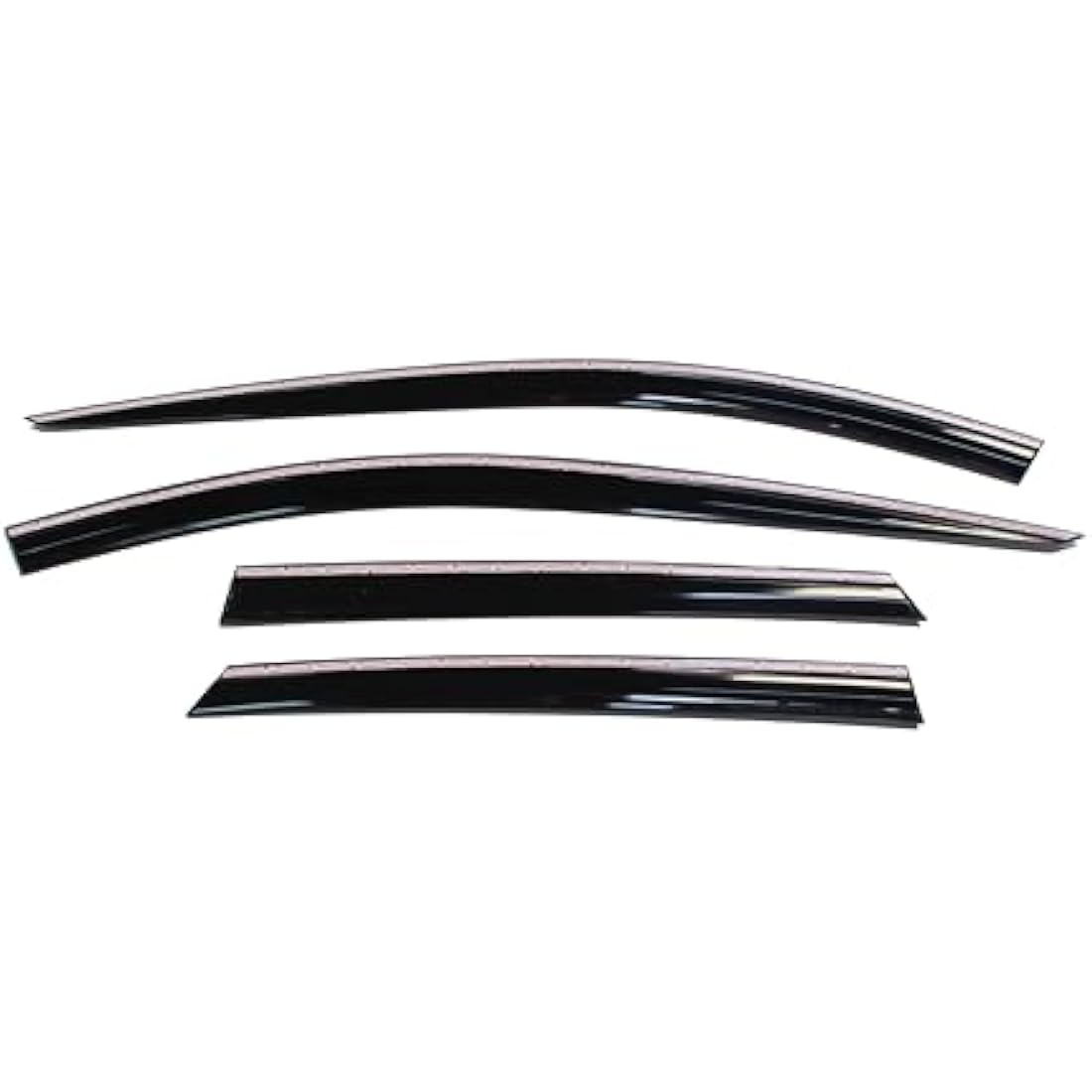 AUTO CLOVER Wind Deflectors Set for Ford Ranger 2012+ (4 pieces)
