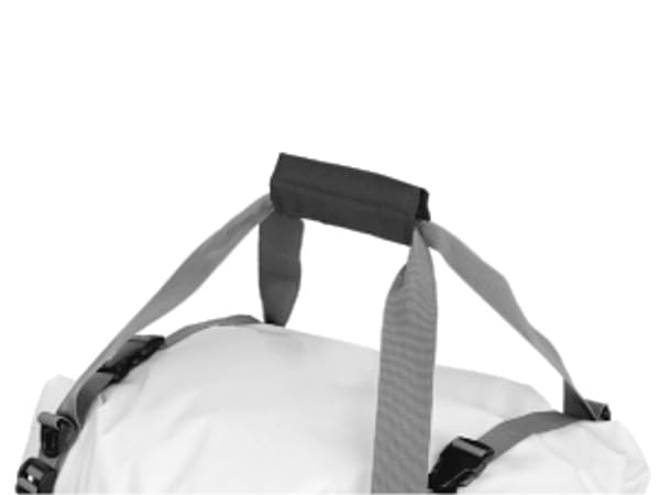 Lomo 30L White Holdall Duffel Waterproof Rolltop Dry Bag