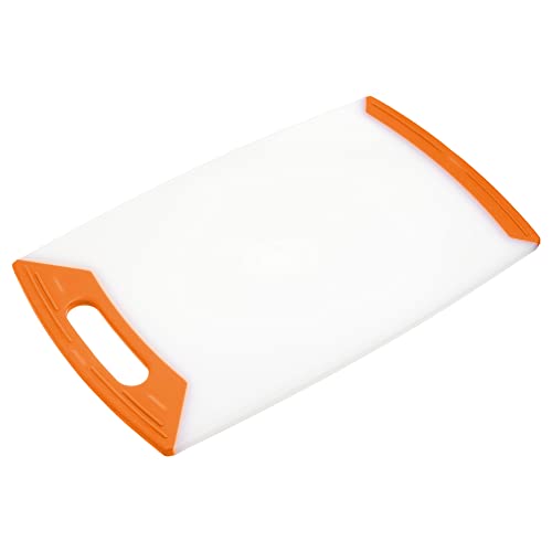 London Boutique Chopping Board - Chopping Board Set - 4 Pieces Set - Heavy Duty BPA Free - Non-Slip Rubber Feet - Smart Color Code - 42.5cm*25.5cm (1 Color Each, 4)