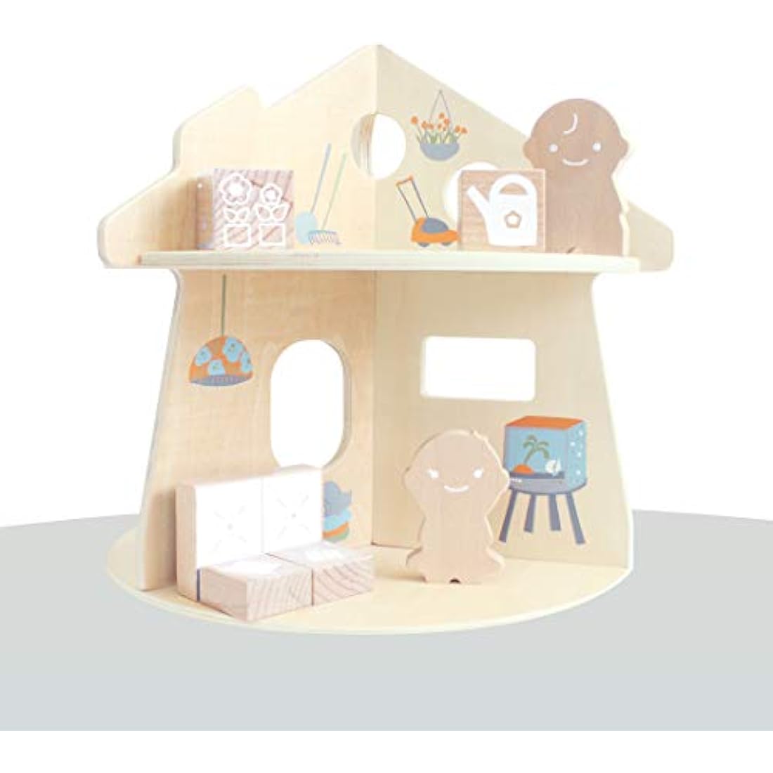 Oribel Portaplay House of Fun Wooden Dolls House