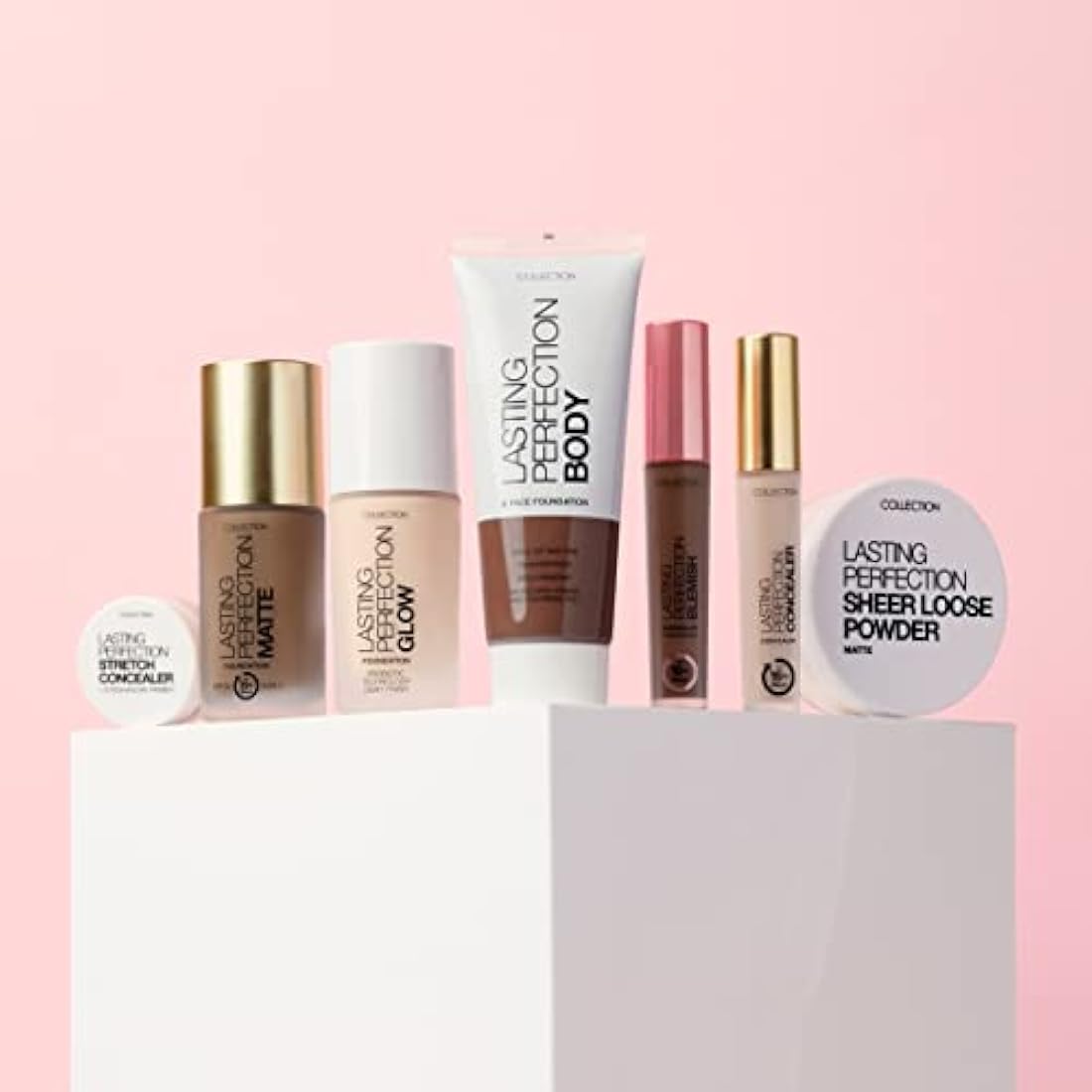 Collection Cosmetics Lasting Perfection Stretch Concealer, High Coverage and Versatile, 6g, Buttermilk