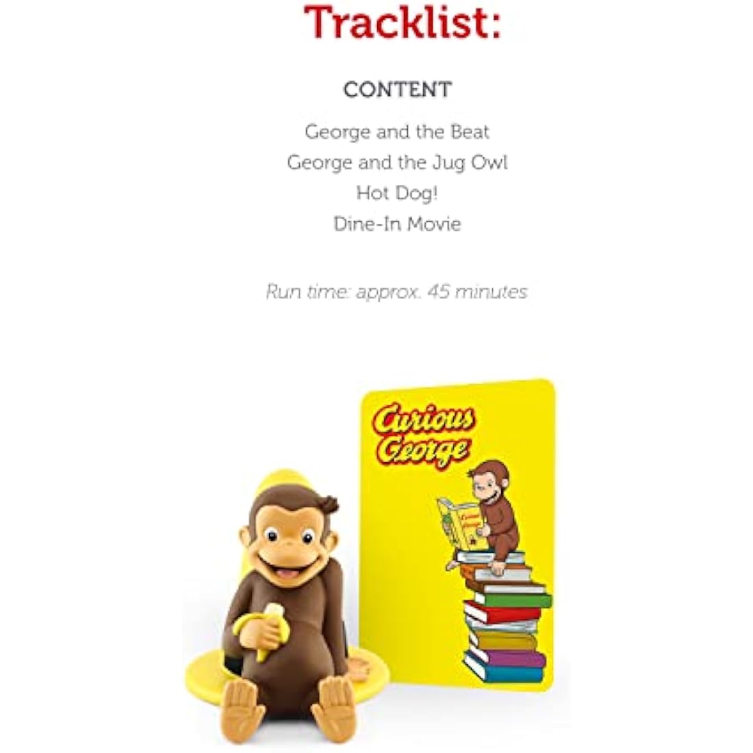 Tonies Curious George Audio Play Character