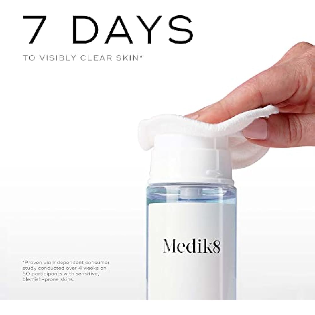 Medik8 Press & Clear Refill - Exfoliating 2% BHA Clarifying Toner - Salicylic & Tranexamic Acid - Reduces Blemishes, Blackheads & Oiliness - 150ml