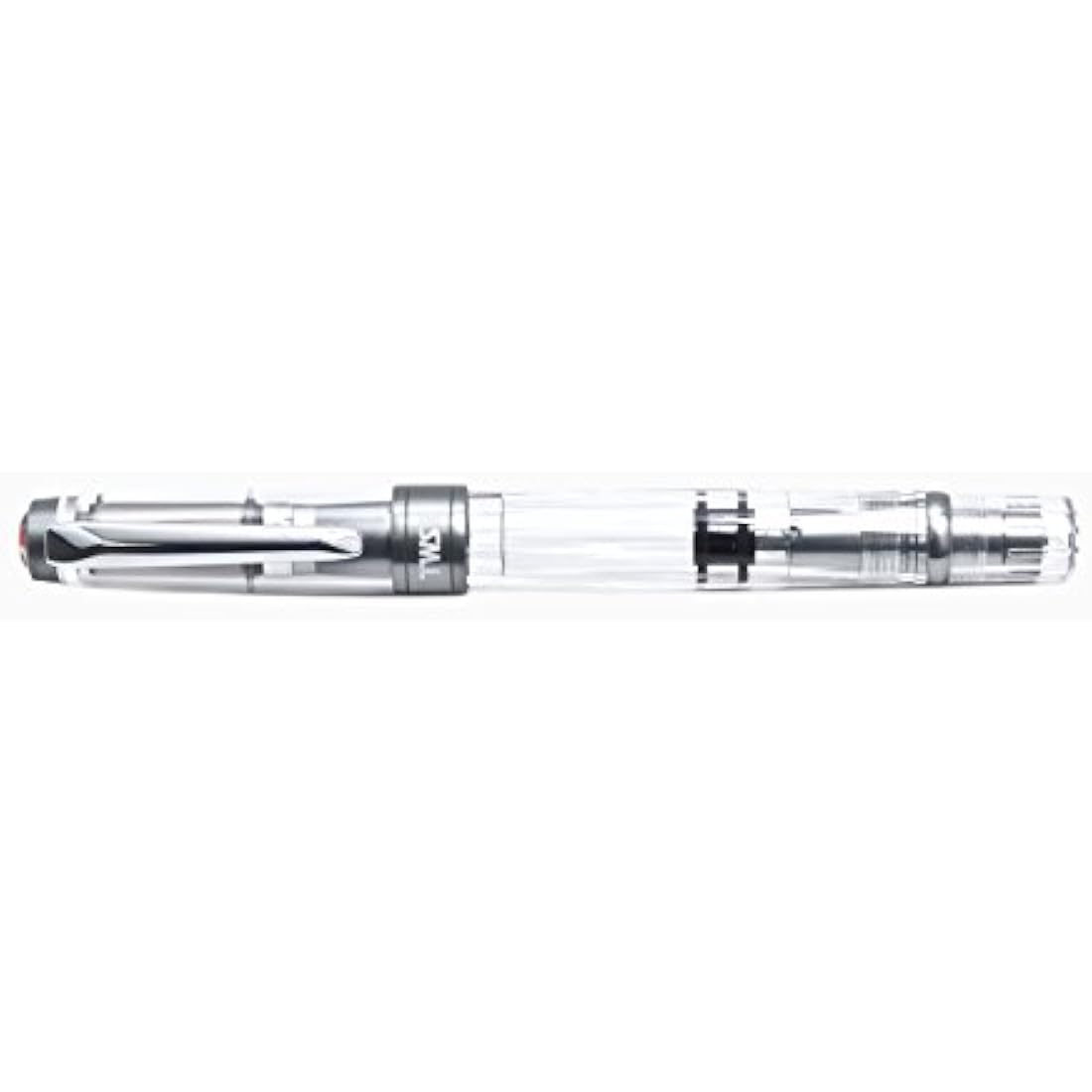 Twsbi Diamond 580 ALR, Nickel Grey Nib F Fountain Pen.