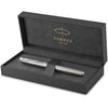 Parker Sonnet Fountain Pen | Stainless Steel with Palladium Trim | Fine Nib | Gift Box
