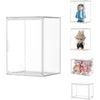 Siyecioa Acrylic Display Case for Collectibles, Transparent Acrylic Display Box with Door, Organizer & Protectors for Pop Figures, Funko Pop、Blind Box、Lego、Minifigure Figurines、Trophy（36×27×27cm）
