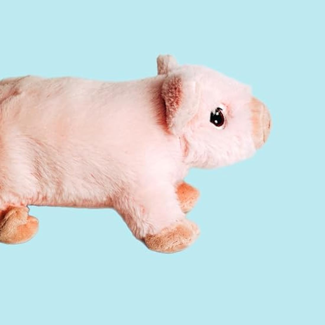 Deluxe Paws Plush Cuddly Soft Eco Toys 100% Recycled (Pig)
