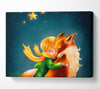 Hugging The Fox Canvas Wall Art