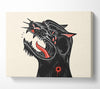 Tattoo Jaguar Canvas Wall Art