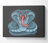 Fear The Cobra Canvas Wall Art