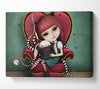 Creepy Alice In Wonderland Canvas Wall Art