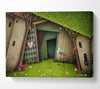 Alice In Wonderland The Small Door Canvas Wall Art
