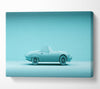 E-Type Jaguar Classic Canvas Wall Art