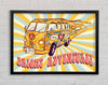Camper Adventure Framed Wall Art