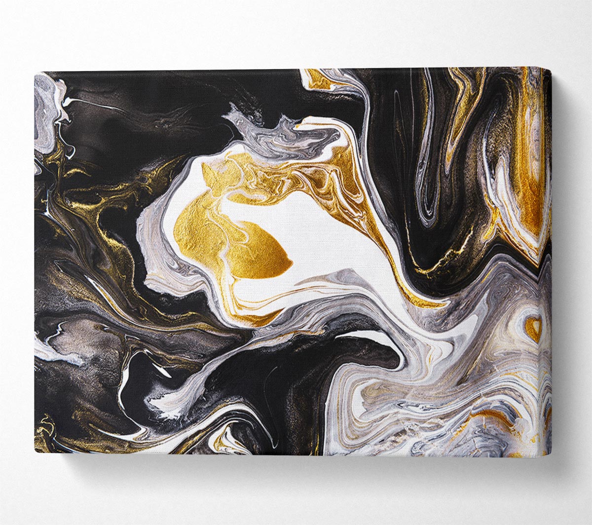 Liquid Coffee Canvas Wall Art
