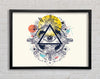 All Seeing Eye Framed Wall Art