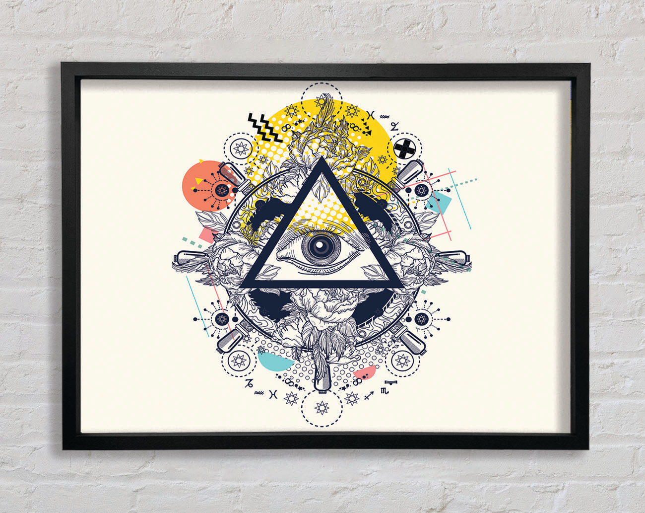 All Seeing Eye Framed Wall Art