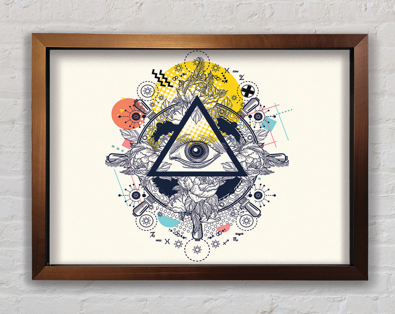All Seeing Eye Framed Wall Art