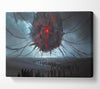 The Darkness Grows Above Canvas Wall Art