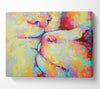 Kitten Kiss Canvas Wall Art