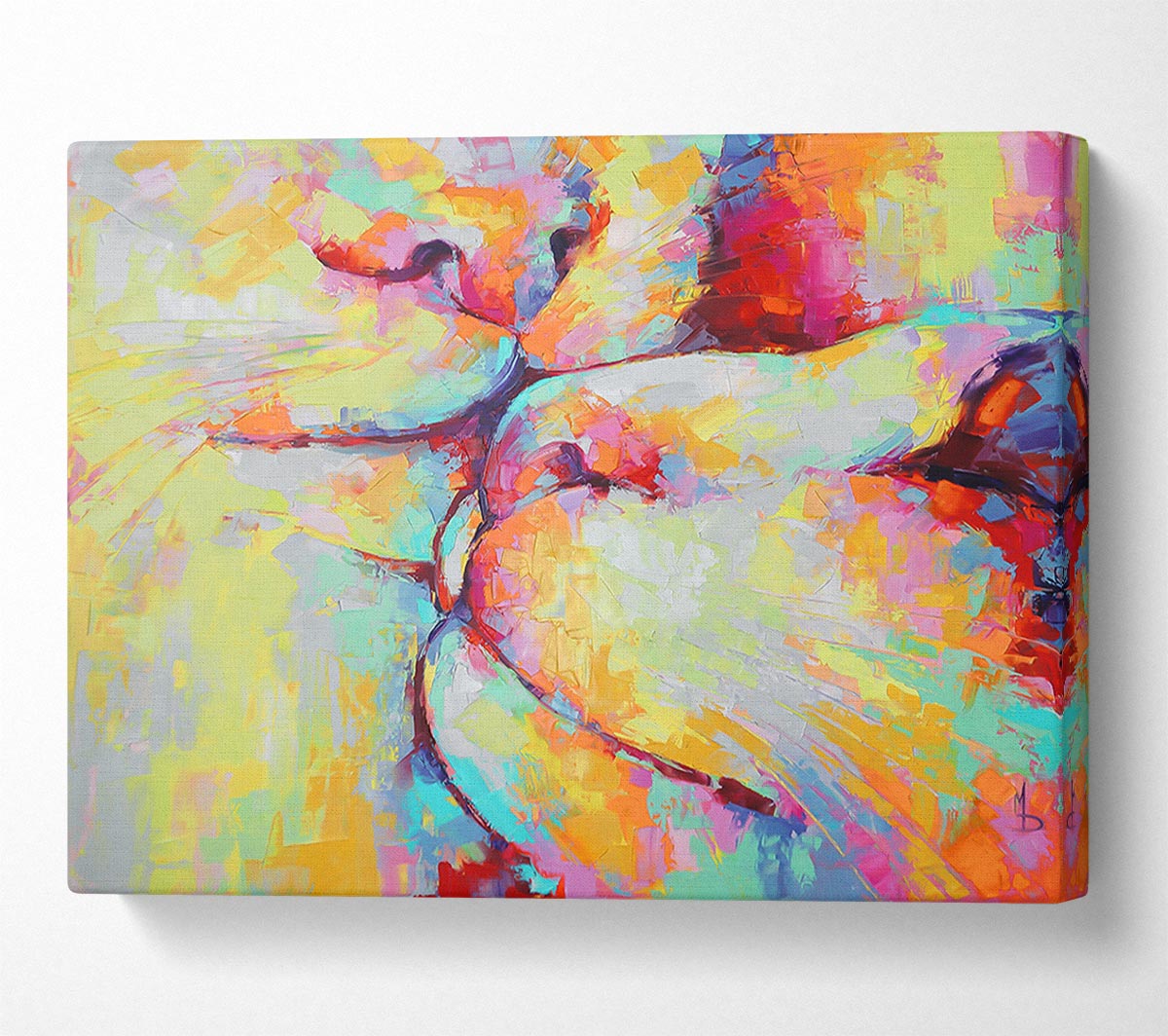 Kitten Kiss Canvas Wall Art
