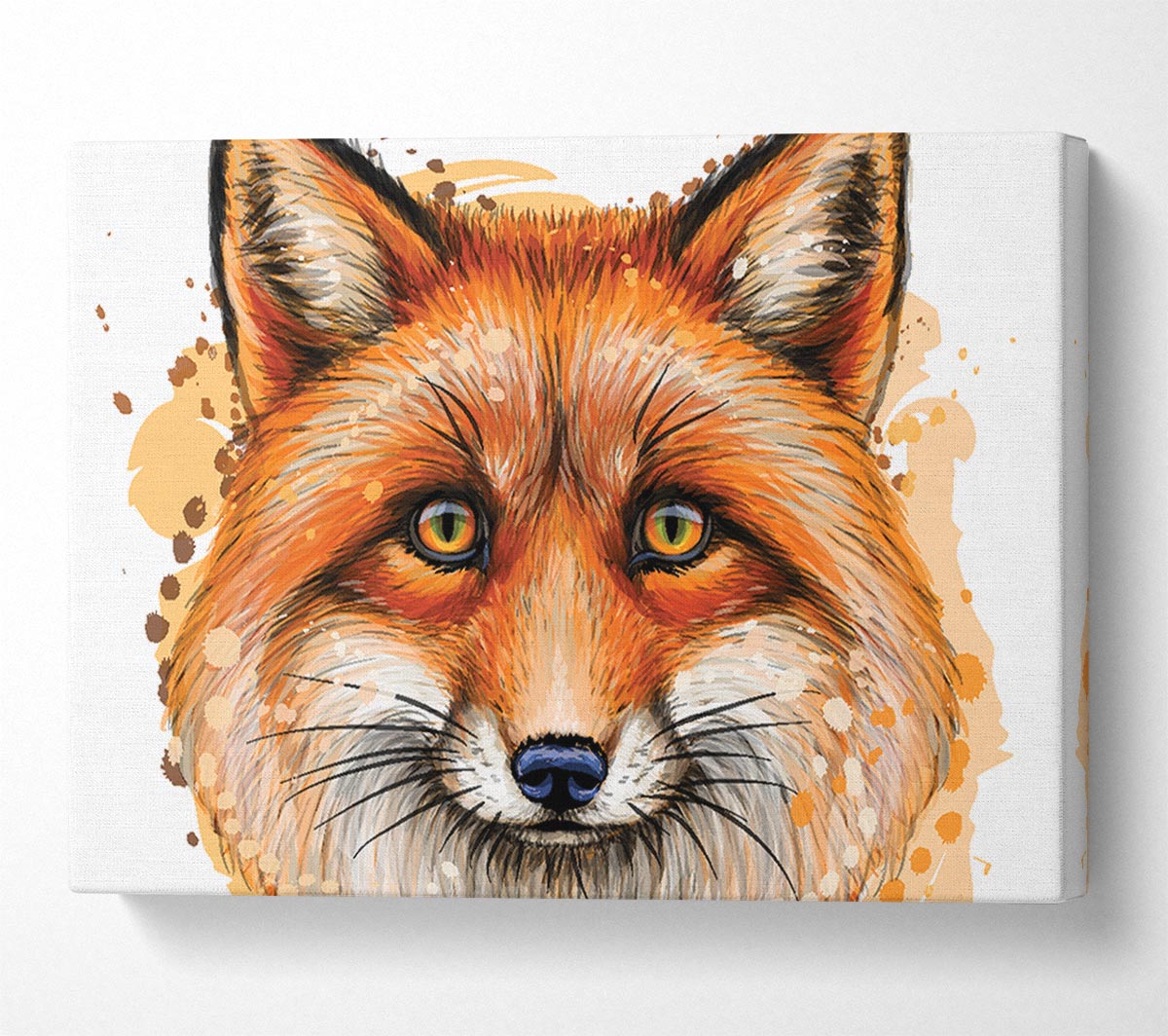 The Ginger Fox Canvas Wall Art