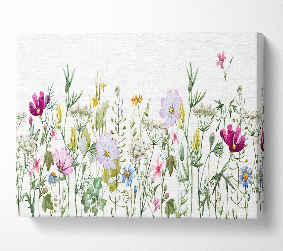 Summer Time Flowers 2 Canvas Wall Art