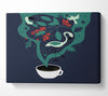 What A Lovely Coffee Canvas Wall Art