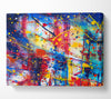 The Splatter Of The Bridge Canvas Wall Art