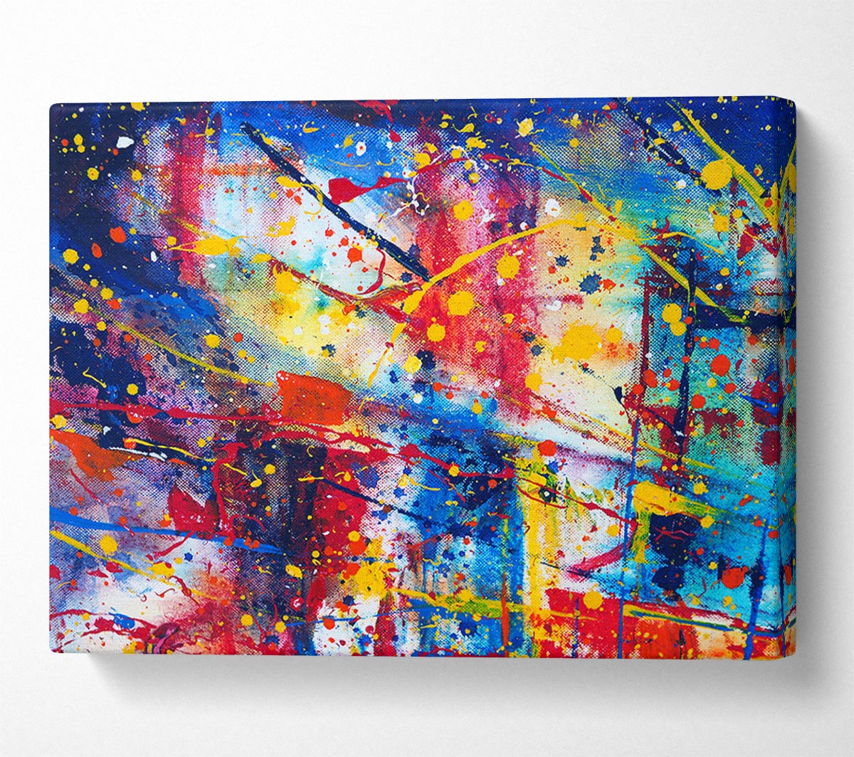 The Splatter Of The Bridge Canvas Wall Art