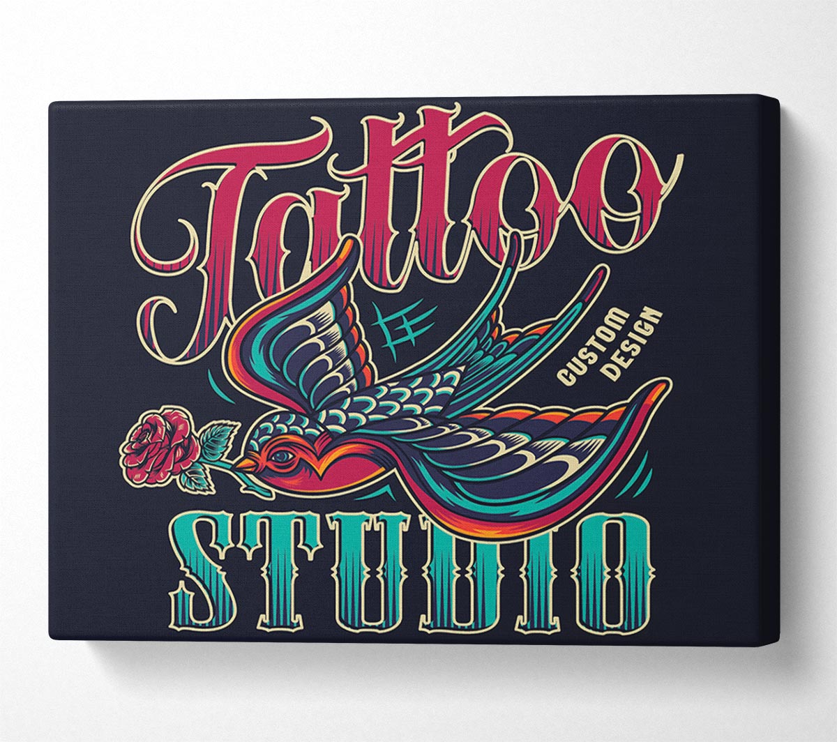 The Awesome Tattoo Studio Canvas Wall Art