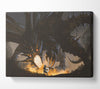 Take On The Dragon Canvas Wall Art