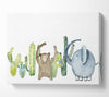 The Animal Party Canvas Wall Art