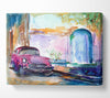 Classic Motoring Canvas Wall Art