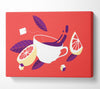 Citrus Tea Canvas Wall Art