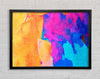 Colour Paint Dabs Framed Wall Art