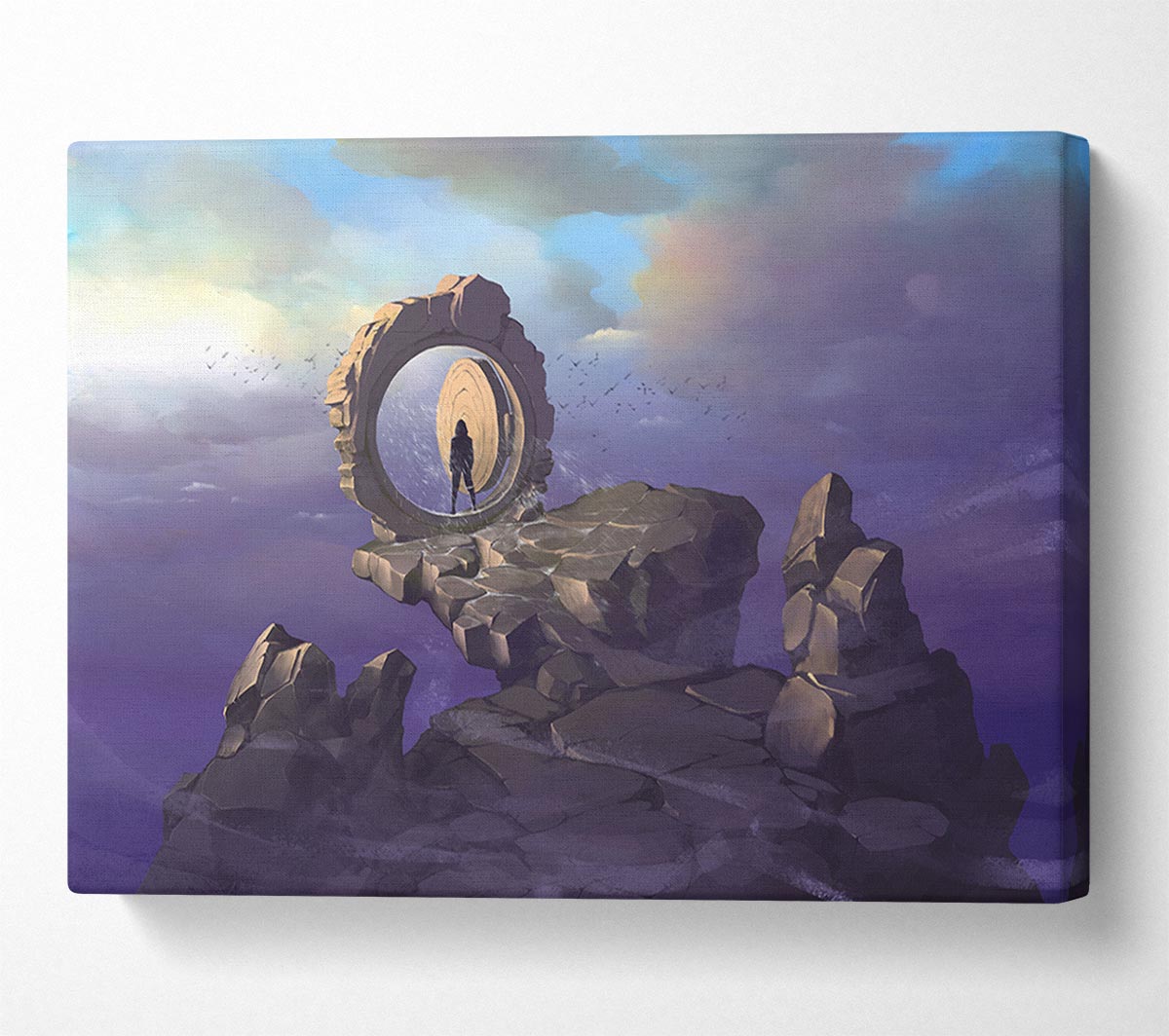The Hole To Another Universe Canvas Wall Art