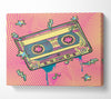 Cassette Tape Jungle Canvas Wall Art