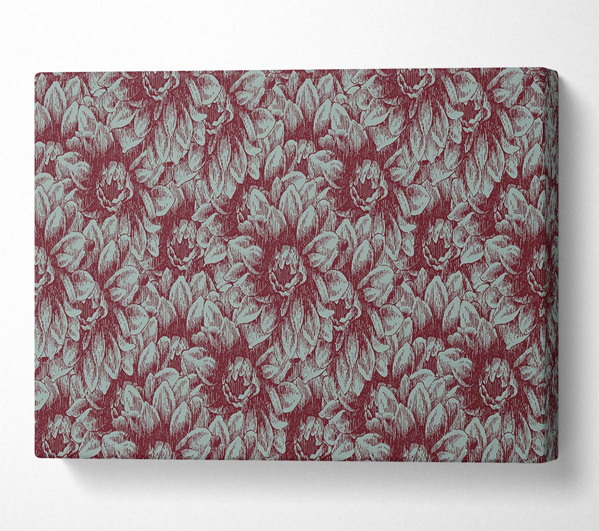 The Deep Brown Flower Canvas Wall Art