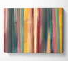 Vertical Colour Drop Lines Canvas Wall Art