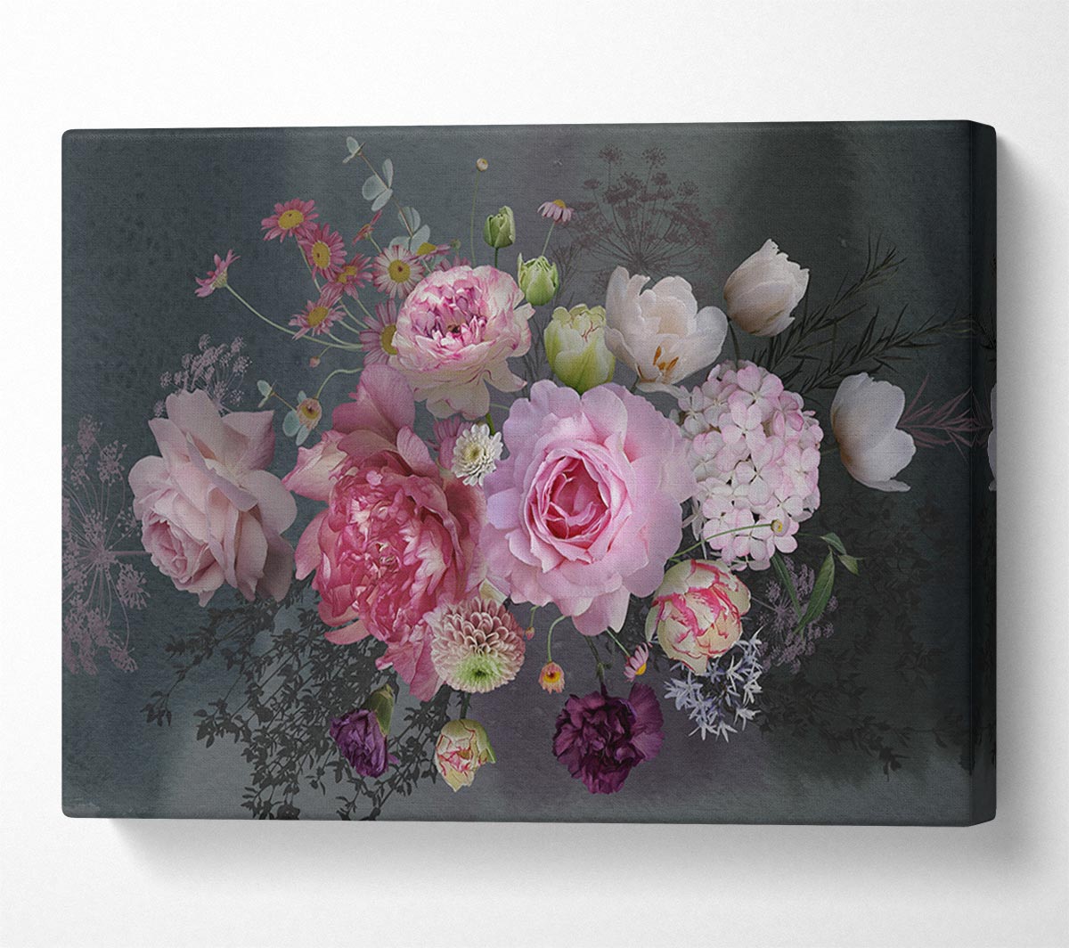 Realism Flowers Canvas Wall Art