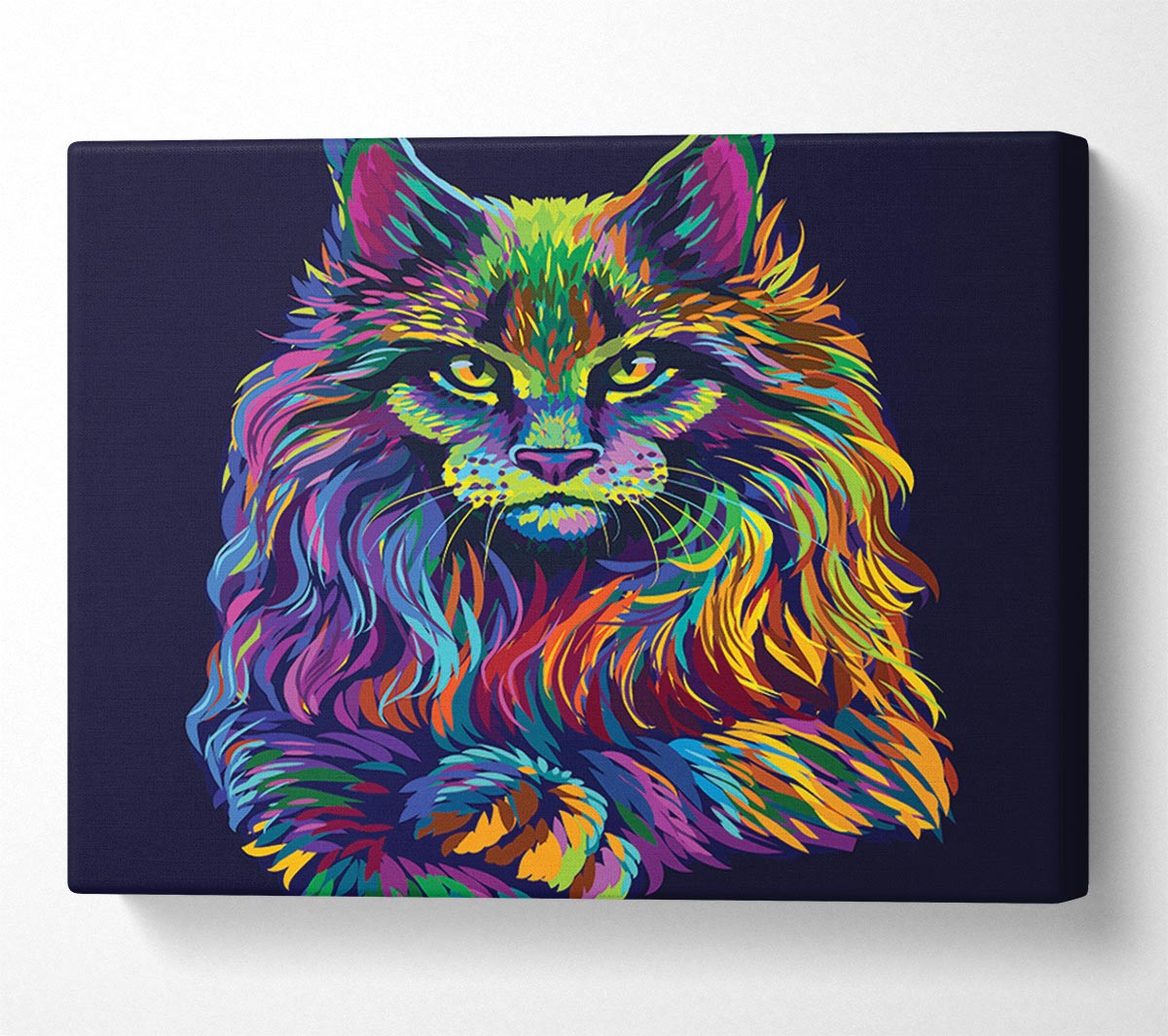 The Maine Cat Canvas Wall Art