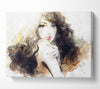 Coffee Coloured Portrait Canvas Wall Art