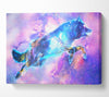 The Space Wolf Canvas Wall Art