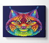 Vibrant Lynx Cat Canvas Wall Art