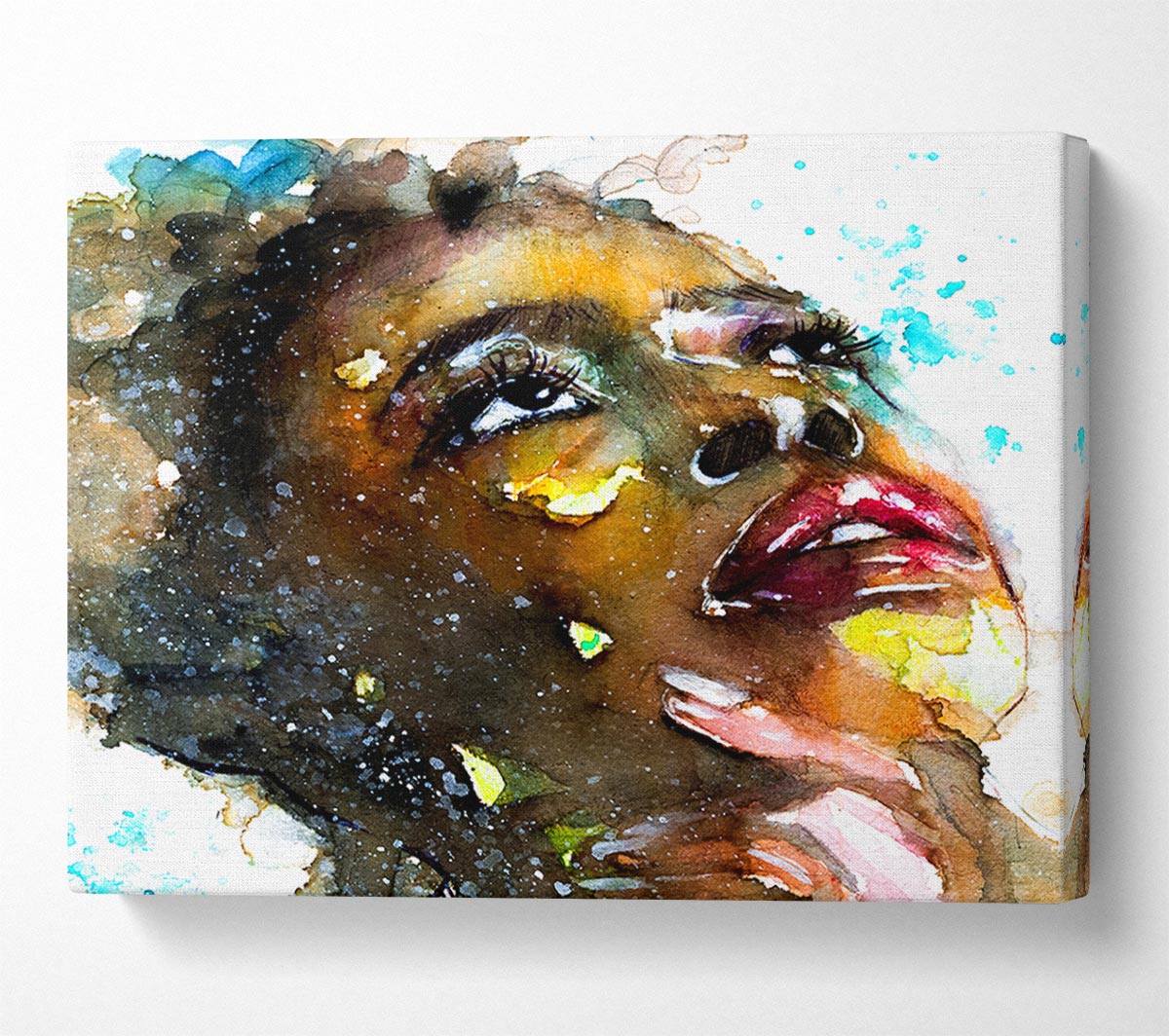The Ponder Look Canvas Wall Art