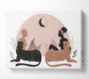 Mother Of Cats Canvas Wall Art