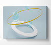 The Ringed Marble Canvas Wall Art