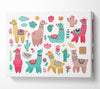 The Alpaca Collection Canvas Wall Art